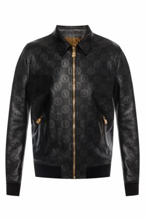 Logo-patterned bomber jacket, zdjęcie 1 Logo-patterned bomber jacket od Billionaire